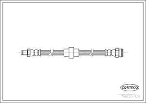Jarruletku, Etuakseli, PEUGEOT 205 I, 205 II, 205 Cabriolet I, 205 Skåp/halvkombi, 309 I, 309 II, 505, 505 Break, 480687