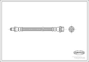 Jarruletku, Taka-akseli, Ulompi, FORD FOCUS I, FOCUS Sedan I, FOCUS Turnier I, MONDEO Sedan III, 1068975