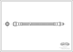 Jarruletku, Taka-akseli, MERCEDES-BENZ M-KLASS [W163], 1634201348