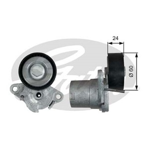 Kiristysrulla, moniurahihna, AUDI,SEAT,SKODA,VW, 06K 903 133 A, 06K 903 133 F, 06L 903 133 D