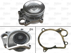 Vesipumppu, BMW 3 [E46], 3 Compact [E46], 3 Coupé [E46], 3 Touring [E46], 11 51 0 393 731, 11 51 2 246 961, 11 51 2 247 552, 11510393731