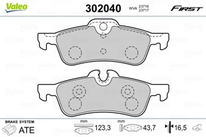 Jarrupalasarja, levyjarru, Etuakseli, Taka-akseli, MINI MINI, MINI Cabriolet, 34 21 1 503 077, 34 21 2 166 621, 34 21 6 761 288, 34 21 6