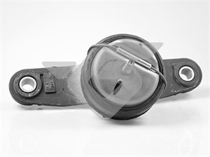 Moottorin tuki, Edessä, Oikea, Yläpuolella, VOLVO C30, S40 II, V40 Halvkombi, V50, 1520800Q1E, 15208-00Q1E, 1520900Q0F, 15209-00Q0F, 152