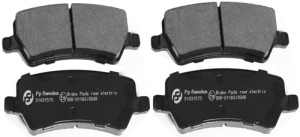 Jarrupalasarja, levyjarru, Taka-akseli, FORD,LAND ROVER,VOLVO, 1426143, 1426144, 1439866, 1459450, 1503969, 1752093, 30671574, 30671575,