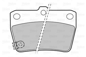 Jarrupalasarja, levyjarru, Taka-akseli, TOYOTA RAV 4 I, RAV 4 II, 04466-42010, 04466-42020, 04466-42030, 446642010, 446642020, 446642030