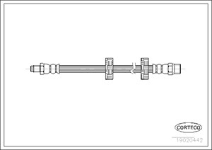 Jarruletku, Etuakseli, AUDI,VOLVO,VW, 1272362, 801611707C, 861611707C