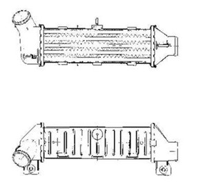 Välijäähdytin, SEAT,VW, 56 36 352 S1, 56 36 352, 66 06 025 SK, 66 06 025, 6K0145805, 90 529 247 S1, 90 529 247, 90529247 S1, 90529247, 9