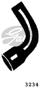 Jäähdyttimen letku, Yläpuolella, OPEL KADETT C, KADETT C AERO, KADETT C City, KADETT C Coupé, KADETT C Kombi, KADETT D, 1336855