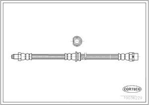 Jarruletku, Taka-akseli, BMW X3 [E83], 34303411444
