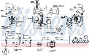 Turboahdin, AUDI,SEAT,SKODA,VW, 038253016E, 038253016EX, 038253016F, 038253016FV, 038253016FX, 038253019F, 03G253016Q, 03G253016QV, 03G2