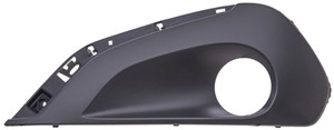 Ritilä, Eteen, oikea, PEUGEOT 208 I, 208 Skåp/halvkombi, 9810738180
