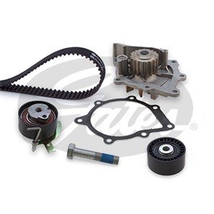 Vesipumppu + jakohihnasarja, CITROËN,FIAT,FORD,JAGUAR,LANCIA,LAND ROVER,MITSUBISHI,PEUGEOT, 1855734, 6G9Q8B596AA, JDE35822, LR032527