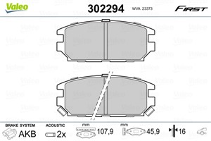 Jarrupalasarja, levyjarru, Taka-akseli, DODGE,MITSUBISHI, MB857610, MB928067, MR102625, MR389582