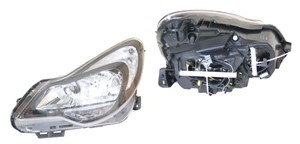 Ajovalo, Oikea, OPEL CORSA D, CORSA D Skåp/halvkombi, 12 16 786, 12 16 833, 13446802, 95515470