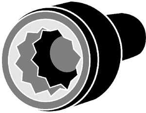 Sylinterikannen pulttisarja, SEAT,SKODA,VW, 030103384D (x10), 030103384D, WHT001808 (x10), WHT001808