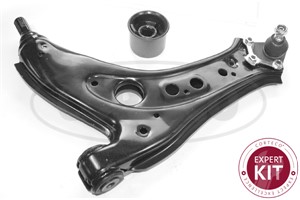 Tukivarsi, pyöräntuenta, Etuakseli, vasen, SEAT,SKODA,VW, 6Q0407151E, 6QO407151E