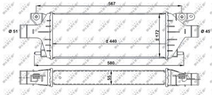 Välijäähdytin, FIAT SEDICI, SUZUKI SX4, 1362079J80, 71750567