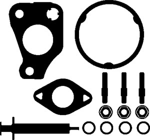 Asennussarja, turboahdin, ALFA ROMEO,CHEVROLET,CITROËN,FIAT,LANCIA,OPEL,PEUGEOT,VAUXHALL