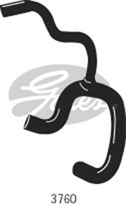 Jäähdyttimen letku, Alla, FORD, 1044441, 1055271, 1055272, 4112286, 4300886, 4359480, 4359580, 7033374, 7388652, 91AB8286FG, 95AB8B273DC