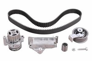 Vesipumppu + jakohihnasarja, AUDI,FORD,SEAT,SKODA,VW, 038 109 119 P, 038 109 119P, 038 109 454 A, 038 109 454A, 038 121 011 C, 038 121 0