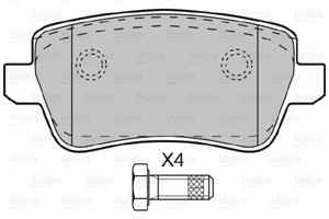 Jarrupalasarja, levyjarru, Taka-akseli, FIAT CROMA, CROMA Skåp / kombi, 71772219, 71772220, 77363607, 77363610, 77364168, 77364169
