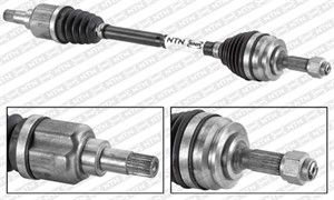 Vetoakseli, Edessä, Etuakseli, Etuakseli, vasen, CITROËN C3 I, C3 II, DS3, DS3 Cabriolet, PEUGEOT 207, 207 Skåp/halvkombi, 207 SW, 3272K