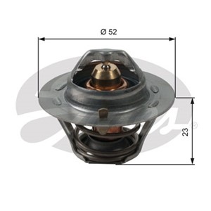Termostaatti, jäähdytysneste, CHRYSLER,DAIHATSU,DODGE,FORD,FORD USA,LAND ROVER,LOTUS,MG,PLYMOUTH,ROVER,SUZUKI,TOYOTA,TRIUMPH,VW, 1634187