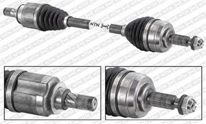 Vetoakseli, Edessä, Etuakseli, Etuakseli, vasen, RENAULT, 391016076R, 391019932R, 8200966862