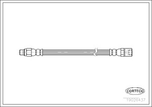 Jarruletku, Taka-akseli, IVECO DAILY Flak/chassi III, 500327230