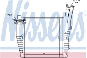 Välijäähdytin, Oikea, AUDI Q7, Q7 Van, PORSCHE CAYENNE, VW TOUAREG, TOUAREG VAN, 7L6.145.804, 7L6145804A, 7P0145804A, 7P0145804B, 955110