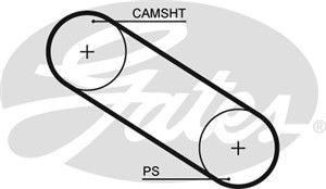 Hammashihna, FIAT 131, 131 Familiare/Panorama, 132, ARGENTA, SEAT 131, 132, 4387012, GE04351000