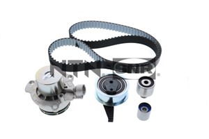 Vesipumppu + jakohihnasarja, AUDI,SEAT,SKODA,VW, 03L109244G, 03L109244H, 04L109119A, 04L109119D, 04L109119J, 04L109243B, 04L109243C, 04L