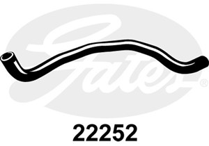 Jäähdyttimen letku, Alla, VOLVO 850, 850 Kombi, C70 Cabriolet I, C70 Coupé I, S70, V70 I, 6842428
