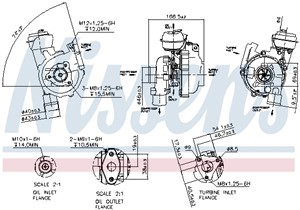 Turboahdin, HYUNDAI,KIA, 2823127450, 2823127460, 2823127470