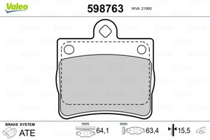 Jarrupalasarja, levyjarru, Etuakseli, Taka-akseli, MERCEDES-BENZ, 0024205120, 24205120, A0024205120
