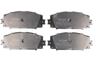 Jarrupalasarja, levyjarru, Etuakseli, DAIHATSU CHARADE VIII, TOYOTA YARIS, YARIS / VIOS Sedan, YARIS Skåp/halvkombi, 0446552180, 0446552