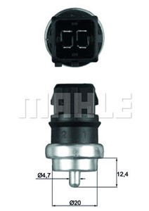 Jäähdytysnestelämpötilan sensori, NISSAN MICRA III, RENAULT CLIO II, CLIO III, GRAND SCÉNIC II, SCÉNIC II, 09110578, 13650-84CT0-000, 13