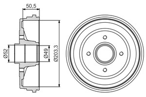 Jarrurumpu, Taka-akseli, RENAULT CLIO III, CLIO Grandtour III, CLIO Skåp/halvkombi III, MODUS / GRAND MODUS, 43 20 217 82R, 82 00 276 84