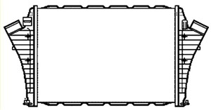 Välijäähdytin, CADILLAC BLS, BLS Wagon, SAAB 9-3, 9-3 Cabriolet, 9-3 Kombi, 9-3X, 013723, 0137f6, 12773072, 96291054
