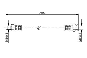 Jarruletku, Taka-akseli, Sisempi, Taka-akseli, vasen, Vasen, CITROËN,FIAT,PEUGEOT, 46833121, 4806 C8, 4816 37, 7569594