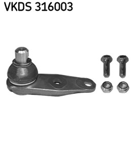 Pallonivel, etuakseli molemminpuoleinen, Alla, RENAULT TWINGO II, 82 00 663 581, 82 00 763 294, 82 00 942 392, 82 00 942 405