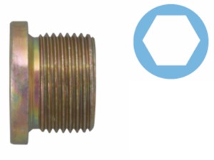 Kierretulppa, öljypohja, ALFA ROMEO,CHRYSLER,FORD,JEEP,OPEL,RENAULT,VAUXHALL, 5001014281, 60507149, N10037103