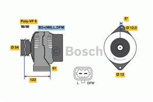 Laturi, OPEL,SAAB,VAUXHALL, 13229992, 13308508, 13308508CY, 93191922