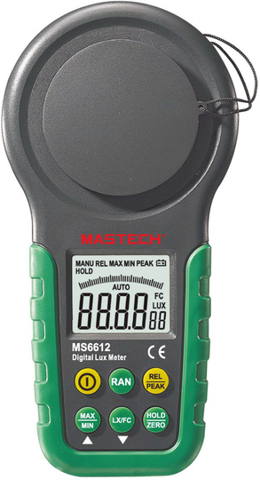 Digitaalinen valomittari MS6612, Mastech