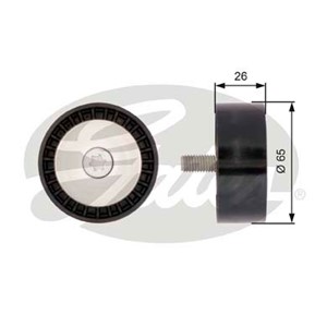 Ohjainrulla, moniurahihna, CHEVROLET,DAEWOO,OPEL,VAUXHALL, 4805183, 96440417