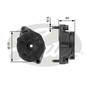 Kiristysrulla, moniurahihna, AUDI,FORD,SEAT,VW, 028 903 315 R, 1039808, 95VW10145DA