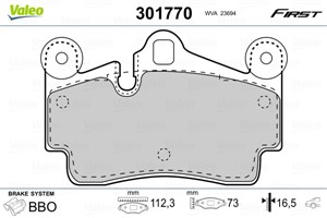 Jarrupalasarja, levyjarru, Taka-akseli, AUDI Q7, PORSCHE CAYENNE, VW TOUAREG, 4L0698451D, 7L0698451, 7L0698451A, 7L0698451B, 7L0698451G,