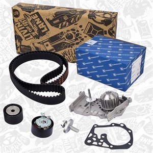 Vesipumppu + jakohihnasarja, DACIA,NISSAN,RENAULT, 130C17529R, 1680600Q0L, 1680600QAB, 21 01 013 02R, 77 00 105 176, 77 00 105 378, 77 0