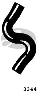Jäähdyttimen letku, Alla, Yläpuolella, BMW,VW, 11531262751, 11531266464, 1H0121051A, 77 00 267 805, 77 00 852 543