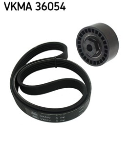 Moniurahihnasarja, RENAULT CLIO I, CLIO II, CLIO Skåp/halvkombi II, KANGOO, KANGOO Express, 11 28 1 402 334, 11750-00Q0L, 11750-00Q1A, 1